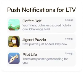 Dotplay AllPath Push Notifications for LTV